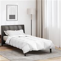vidaXL Dekens & Duvets Wit 155 x 220 cm Dons