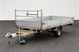 Ongeremde plateauwagen 267x140x22 cm