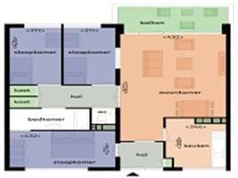 Appartement Planciusplantsoen in Voorschoten