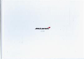 McLAREN BROCHURE FOLDER UIT 2016
