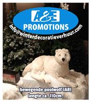 bewegende poolvos winterwereld figuren leuven