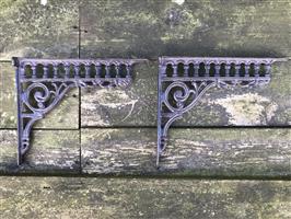 Set Antieke Plankdragers - Gietijzer