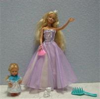 Annika prinses pegasus Barbie met Shelly  [POP140]