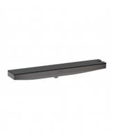 Hansgrohe Rainfinity muuraansluiting porter 500 met douchehouder en planchet R, Brushed Black Chrome