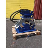 Trilblok / Trilplaat Cw 05 opname minigraver 550  x 300 mm onderplaat