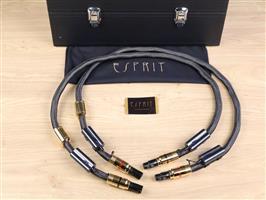 Esprit Audio LEsprit highend audio interconnects XLR 1,2 metre
