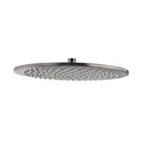 Hoofddouche BWS Luxe Rond 30x30 cm Gunmetal