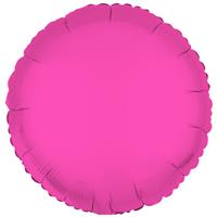 Neon Roze Helium Ballon Leeg 43cm