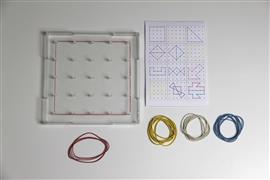 Geo-bord (transparant)