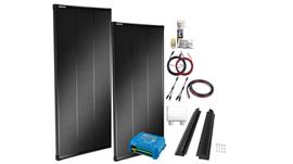 Bente Solarset-6:  2x170Watt + Victron MPPT 100/30 etc.