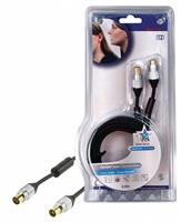 Hoge kwaliteit coax kabel 2,50 m