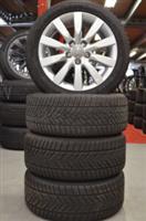 Audi A4 B8 17; Velgen Org. + Winterbanden