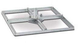 Bente tegelvoet 4x30x30 frame badverzinkt zonder mast