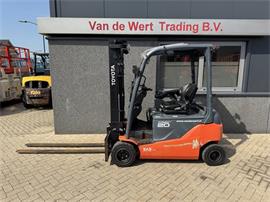 Toyota 8FBM20T Triplo 470 Freelift / Sideshift Elektrisch 2017 6560Hours