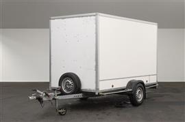 Derkx gesloten aanhanger 1300kg bj2012