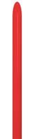 Rood Modellleerballonnen 2,54Cm Dik 1,52m 50st