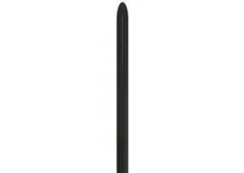 Zwarte Modellleerballonnen 2,54Cm Dik 1,52m 50st