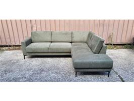 Brecia hoekbank groen