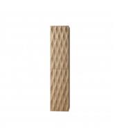 Kolomkast BWS Mila 2 Deuren Greeploos Soft Close 35x160x35 cm Licht Eiken
