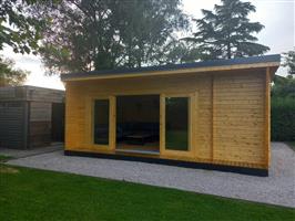 NIEUW Modern tuinhuis Japan te koop.