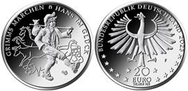 Duitsland 20 Euro 2023 Gelukkige Hans