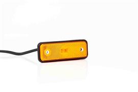 Fristom LED markeringslicht amber | 12-24V | 50cm. kabel | 0,75mm². connector
