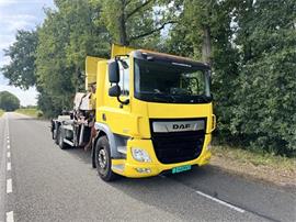 DAF  CF290 - 6x2 -170dkm -  Garbage  - EURO6 - 2014 - stuur/lift as - sideloader