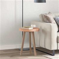 vidaXL Tafelblad Anders Lichtbruin Ø 40 x 4 cm Massief eikenhout