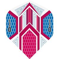 Datadart Hex Flights Blue Pink