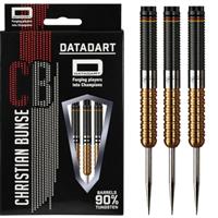 Datadart Christian Bunse Black & Gold 90% Dartpijlen  21-23-25 Gram