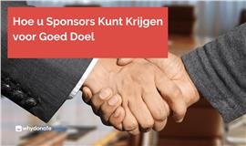 Praktische Tips Om Sponsors Vinden