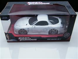 modelauto Mazda RX7 – Fast  Furious – Jada 1:24