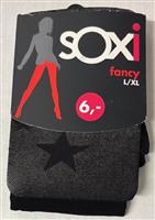 - Soxi fancy panty (L-XL) Zwart