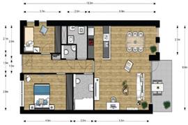 Appartement Bisschop Willebrandlaan in Zwolle