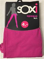 - Soxi opaque panty (M-L) Fuchsia