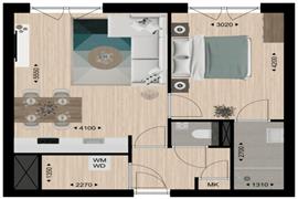 Appartement Emmapassage in Tilburg