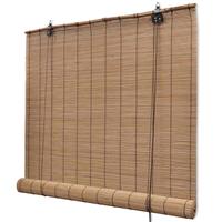 vidaXL Rolgordijn 150x220 cm bamboe bruin