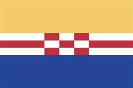 Vlag Zwartewaterland 300x450 cm