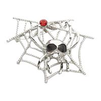 Halloween Broche Spinnenweb