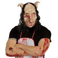 Halloween Masker Beige Varken