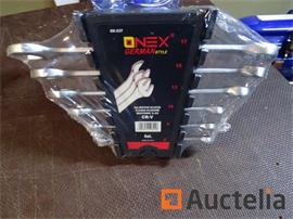 Set van 6 ONEX OX-237 ringsteeksleutels