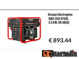 STIER SNS-350 Generatorset