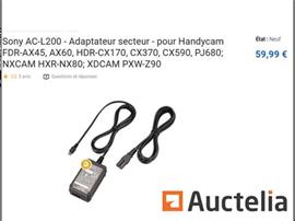 SONY AC-adapter AC-L200