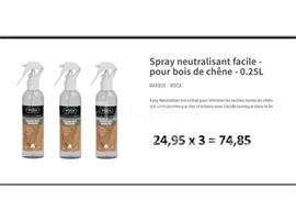 3 WOCA Easy Neutraliserende Sprays voor Eikenhout
