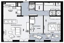 Appartement Bellevuelaan in Haarlem
