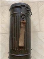 Gasmasker met bus nette staat