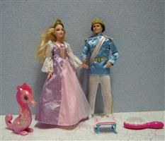 Ken Fairy Tale prince met Rapunzel Barbie [POP186]