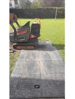 Kunststof rijplaten /erfverharding