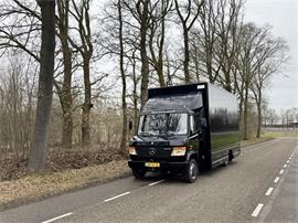 Mercedes-Benz Vario 814D Bakwagen / Camper / Foodtruck / Raceteam met Achter sluitklep Euro2 Origine