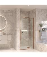 Nisdeur Set Sanivo Vigo 100x200 Geborsteld Brons
